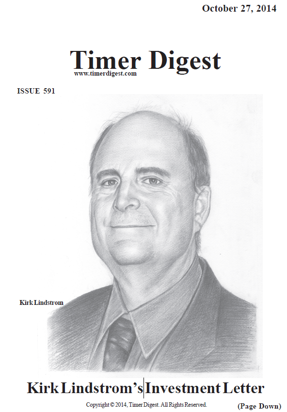 Kirk Lindstrom on Cover of Timer Digest