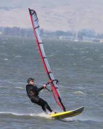 Kirk
                Windsurfing at Palo Alto in SF Bay in May 2009